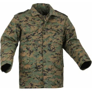 Wild Jacket Woodland Camo – Rothco M‑65 Tactical Field