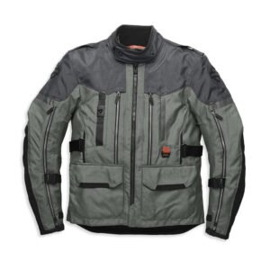 Harley-Davidson Men’s Grit Adventure Jacket 98179-21VM – Motorcycle Riding Textile Jacket