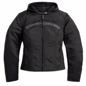 Harley-Davidson Women’s Miss Enthusiast Outerwear Jacket, Black 98519-12VW