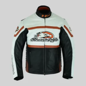 Top Leather Jacket Harley Davidson Raceway Screamin’ Eagle