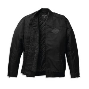 Harley-Davidson Men’s Timeless Bar & Shield Casual Jacket, Black 98402-22VM