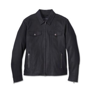 Men’s Motorcycle Jacket – Harley-Davidson Trucker Riding Jacket 98124-23VM
