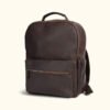 Dark Oak Full-Grain Leather Backpack | HlX-A1033
