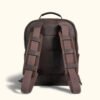 Dark Oak Full-Grain Leather Backpack | HlX-A1033 - Image 3