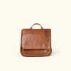 Small Full-Grain Leather Backpack | HlX-A1035