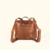 Small Full-Grain Leather Backpack | HlX-A1035 - Image 5