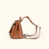 Small Full-Grain Leather Backpack | HlX-A1035 - Image 4