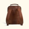 Water Buffalo Leather Backpack | Full-Grain Leather | HlX-A1036 - Image 4