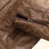 Cafe Racer Leather Jacket | HlX-A1004 - Image 4