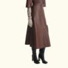 Women’s Long Leather Skirt | Genuine Leather | HlX-A1028 - Image 7