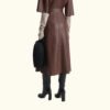 Women’s Long Leather Skirt | Genuine Leather | HlX-A1028 - Image 6