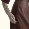 Women’s Long Leather Skirt | Genuine Leather | HlX-A1028 - Image 5