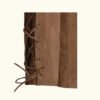 Men’s Brown Suede Leather Pants | HlX-A1026 - Image 3