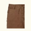 Men’s Brown Suede Leather Pants | HlX-A1026 - Image 4