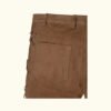 Men’s Brown Suede Leather Pants | HlX-A1026 - Image 5