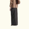 Women’s Leather Draped Long Skirt | HlX-A1030 - Image 4