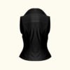 Women’s Black Suede Leather Vest | 100% Suede | HlX-A1042 - Image 2