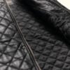 Black Highlands Quilted Leather Vest | HlX-A1045 - Image 3