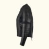 Amelia Black - Women's Motorcycle Leather Jacket | HlX-A1054 - Image 3