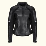 HideX FIONA BLACK - Women's Motorcycle Leather Jacket | HlX-A1056