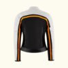 HideX Hayley White – Women’s Retro Leather Motorcycle Jacket | HlX-A1057 - Image 3